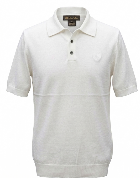Loro Piana Knitted Polo Shirt