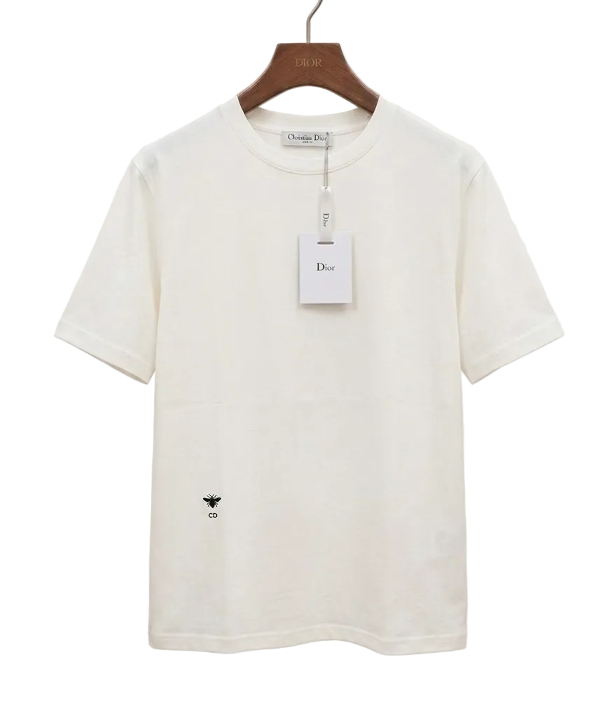 Dior T-Shirt with Bee Embroidery