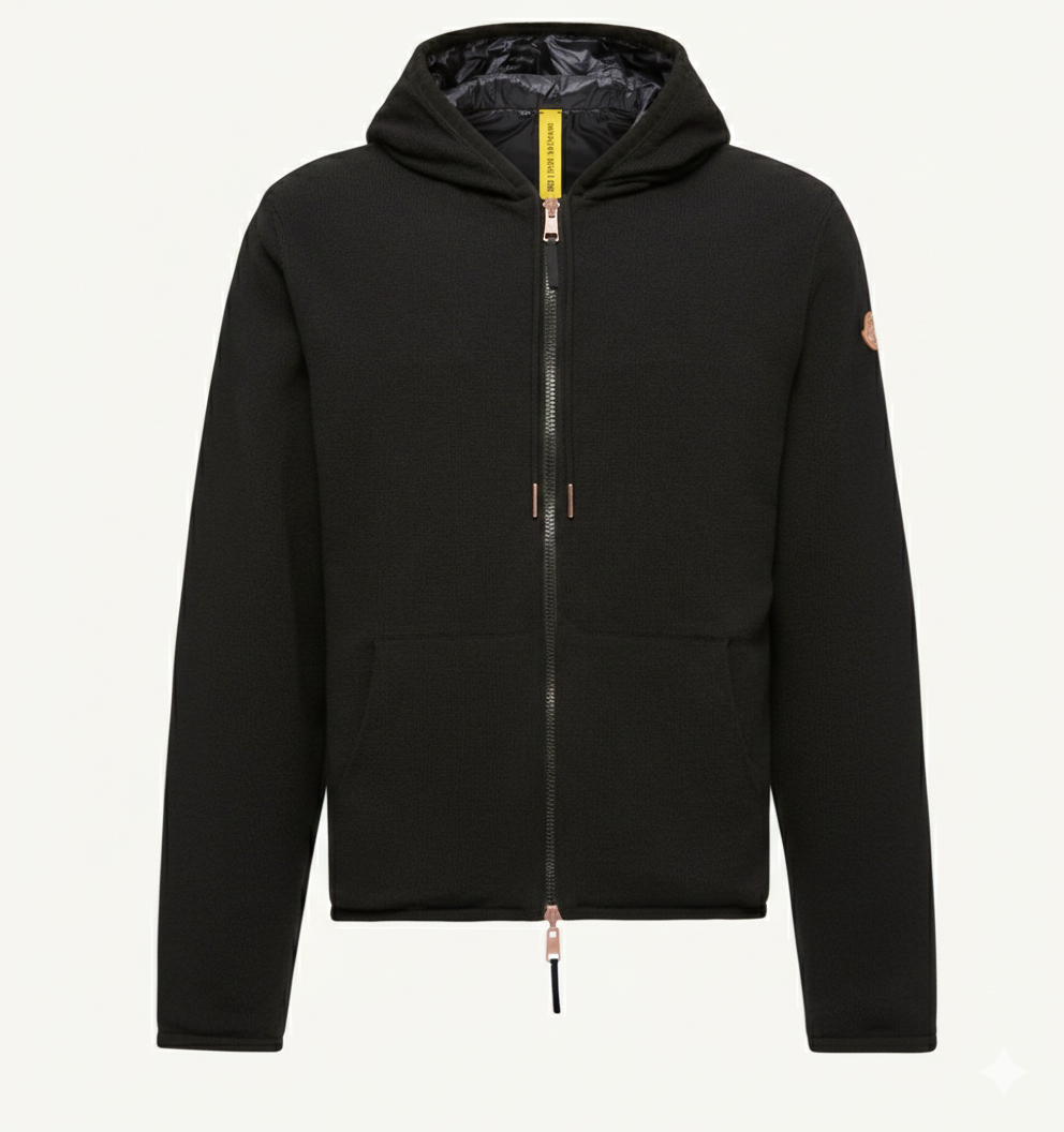 Moncler Cotton Zip-Up Hoodie