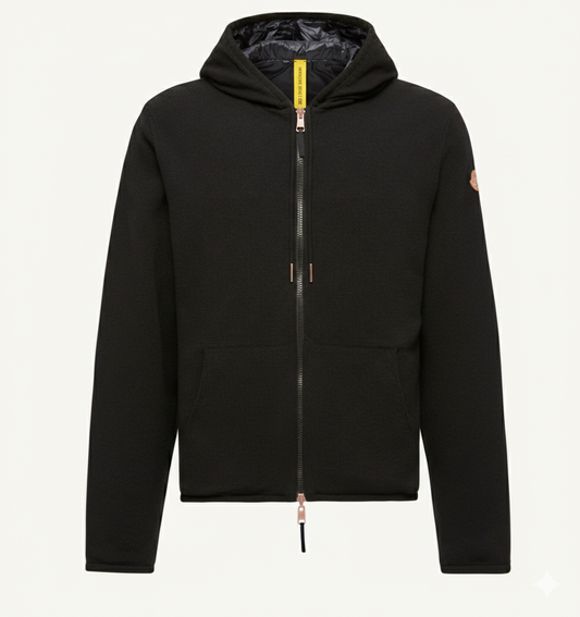 Moncler Cotton Zip-Up Hoodie