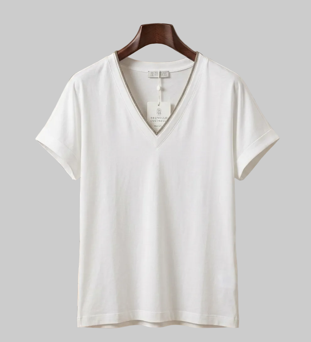 Brunello Cucinelli V-neck t-shirt