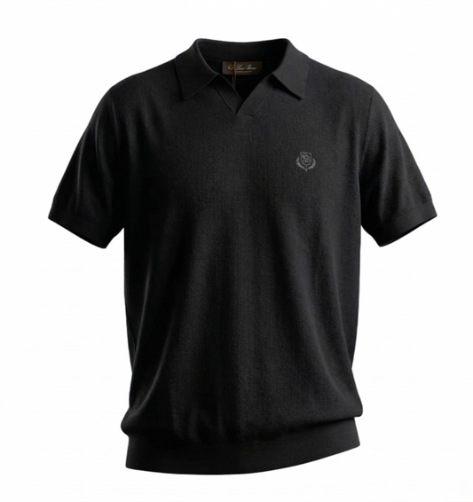 Loro Piana Open Polo T-Shirt