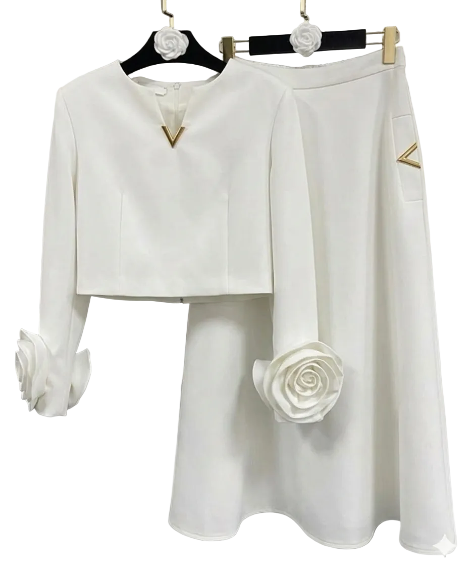 TWOTWINSTYLE V-neck two-piece set