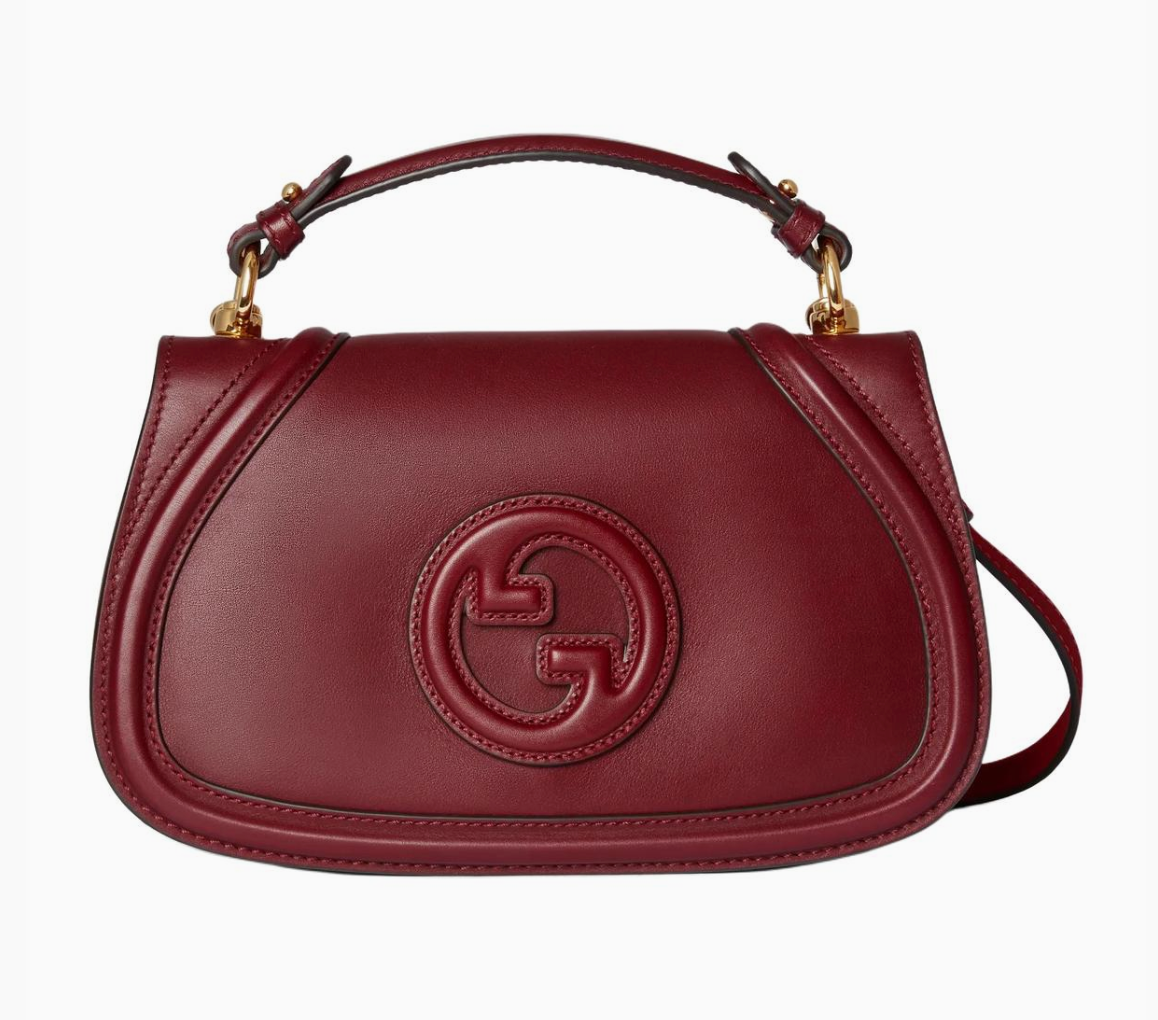 Gucci Blondie medium top bag (Red brown)