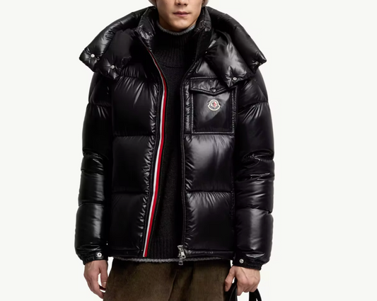 Montbeliard Hooded Short Down Jacket
