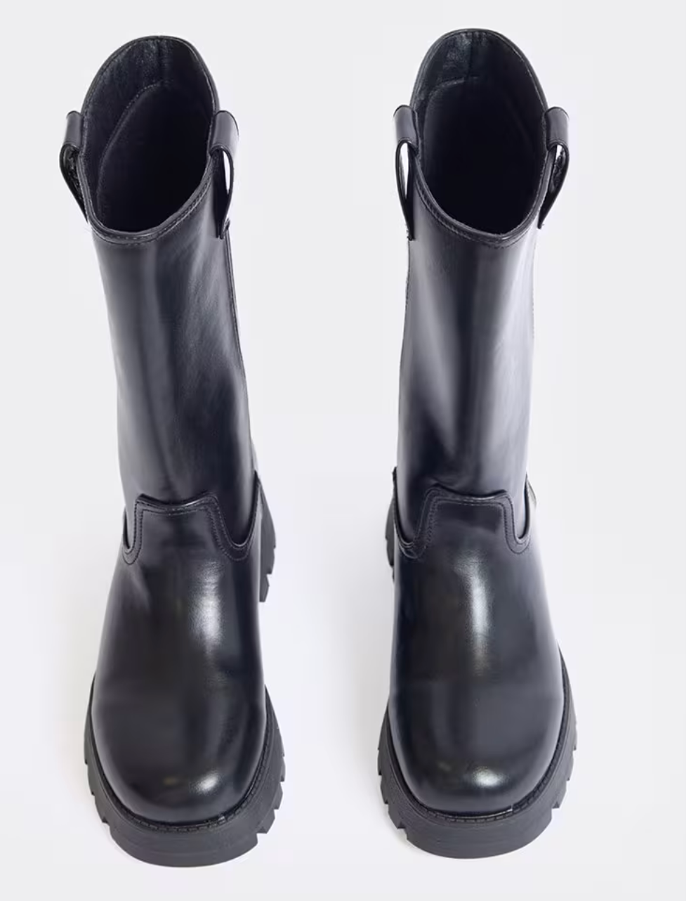 Miu Miu Moto Boots Leather and Suede
