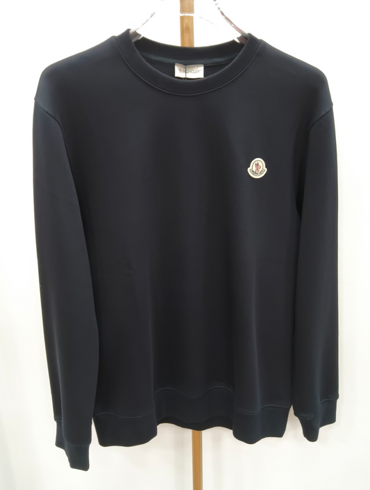 Moncler Logo Patch Cotton Sweatshirt