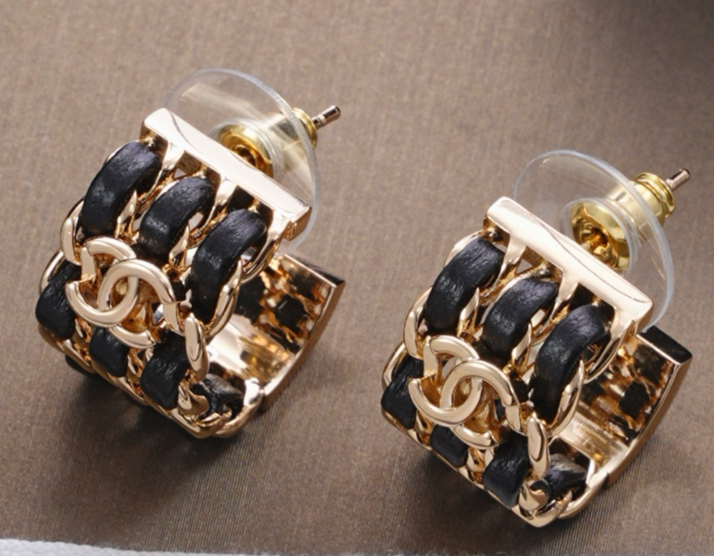 Chanel Hoop Earrings
