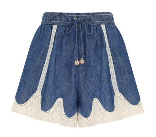 ZIMMERMANN Awaken Denim Short