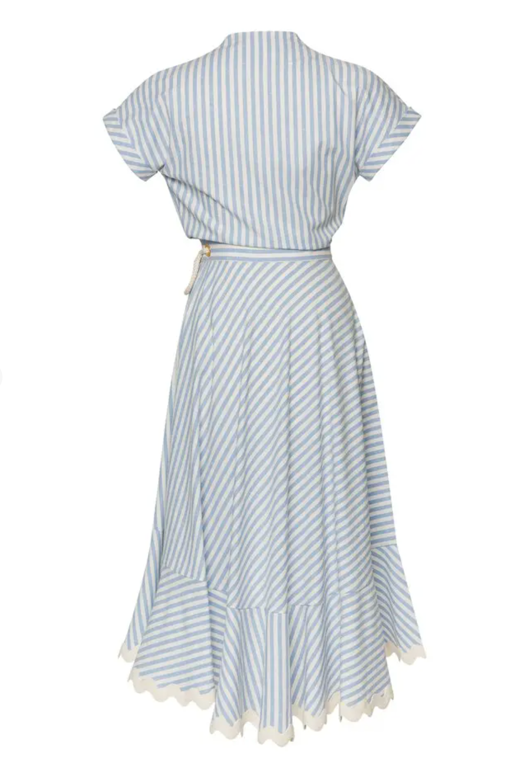 Lena Hoschek Luisa Striped Cotton Dress