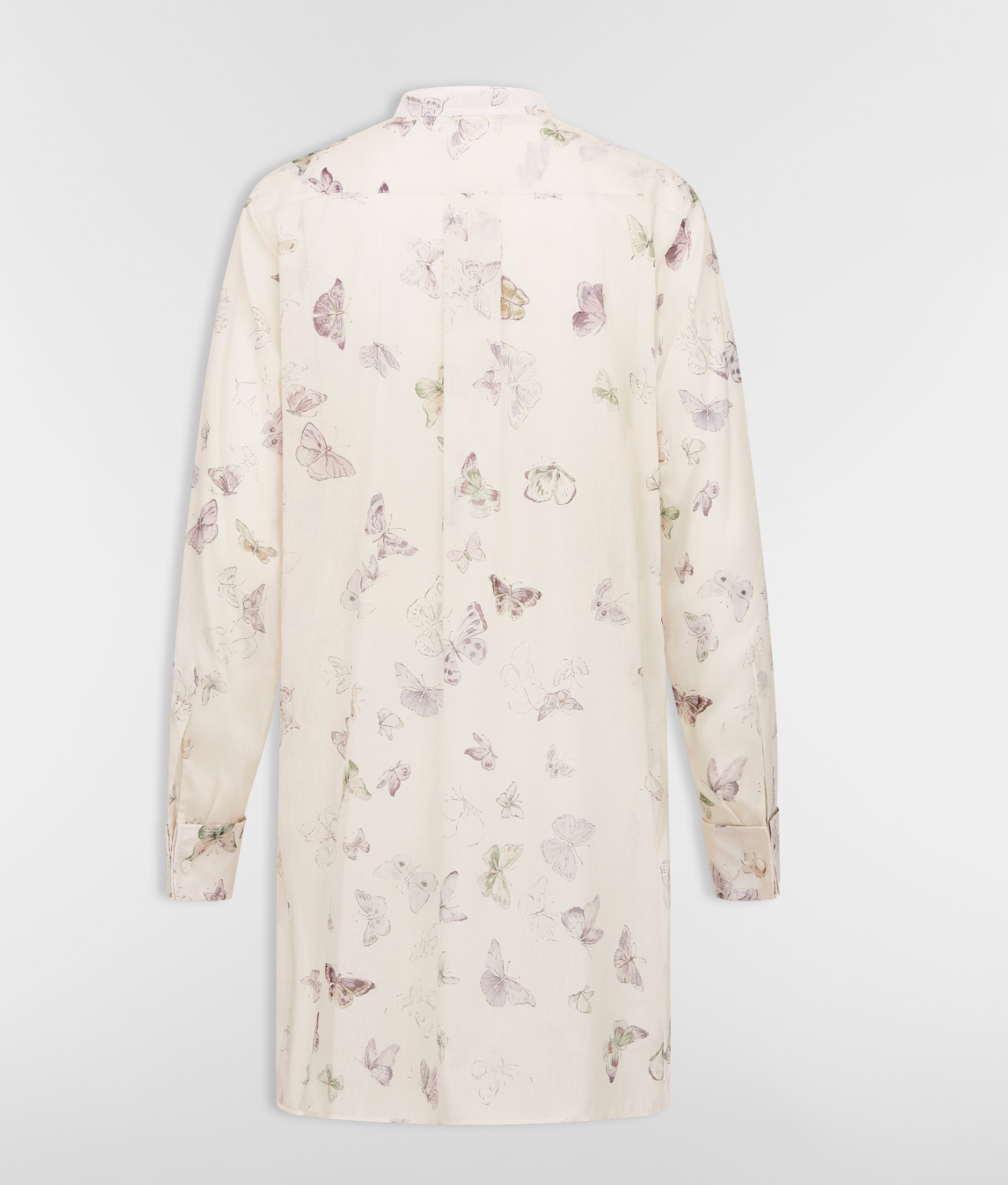 Dior Blouse with Ruffled Neckline