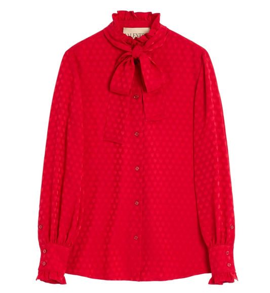 Valentino La Cour De Cœur Blouse