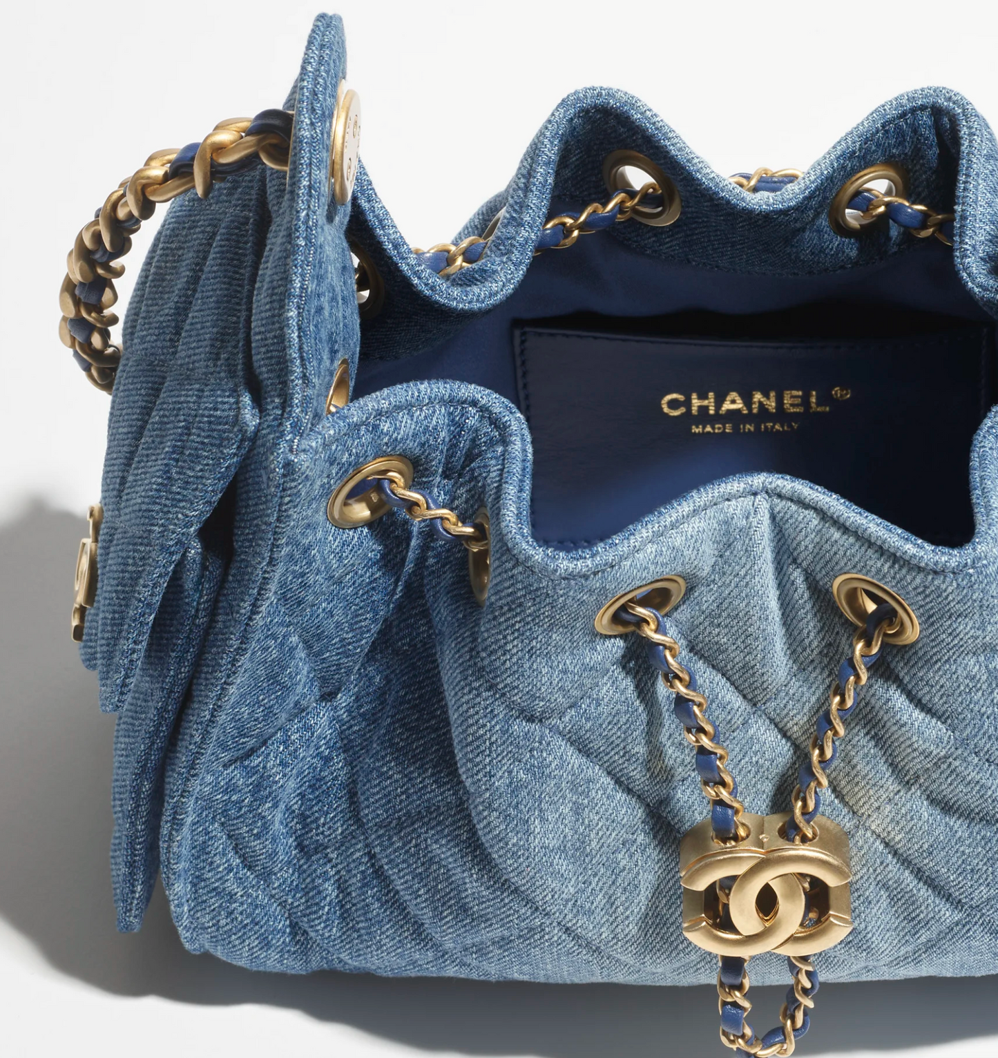 CHANEL 25 Mini Handbag Denim