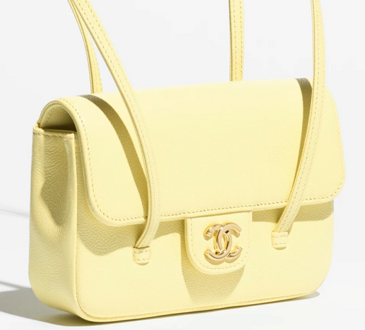 Chanel Clutch Bag with Leather Strap