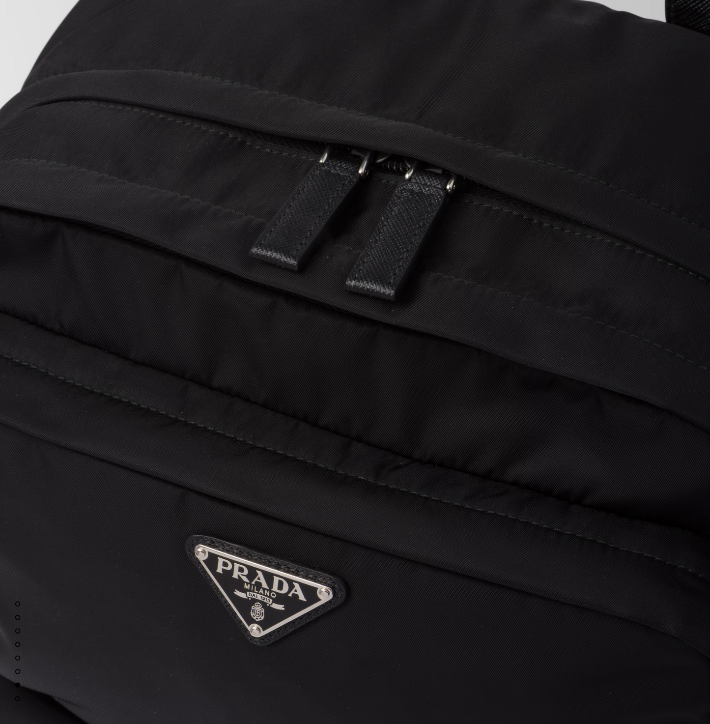 Prada Re-Nylon and Saffiano Leather Backpack