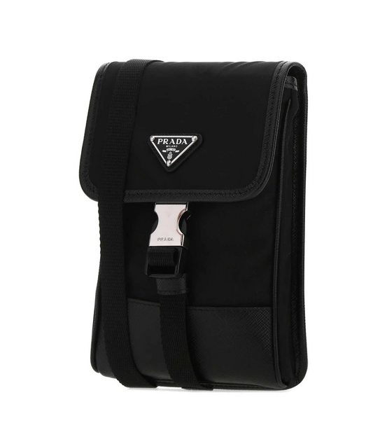 Prada Re-Nylon and Saffiano leather smartphone case