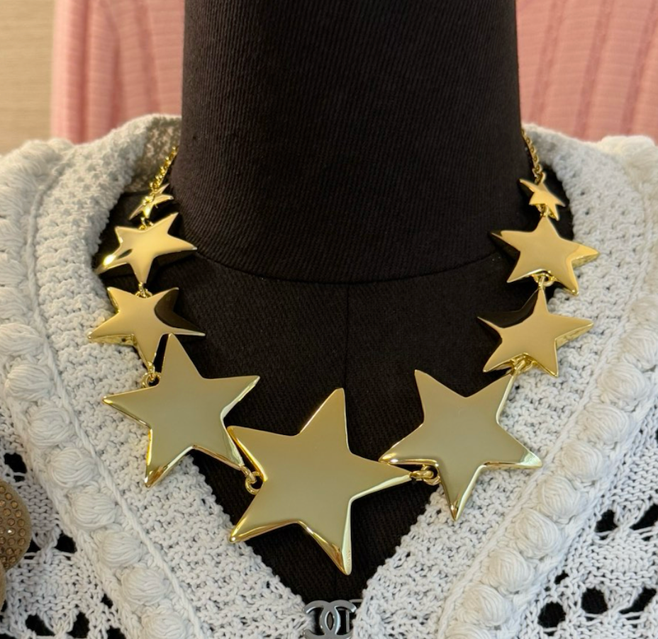 Chanel Star Choker Necklace