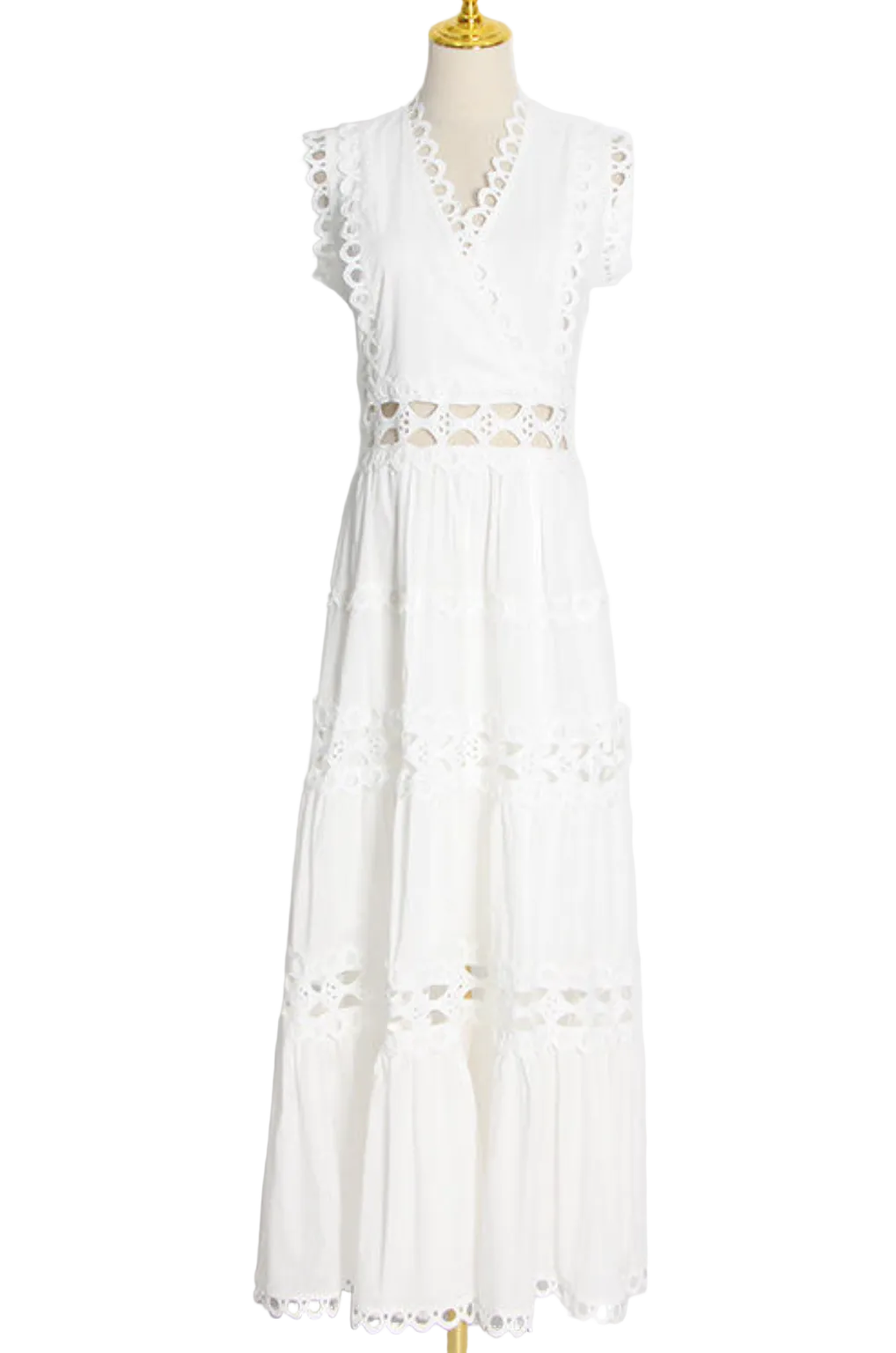 Sleeveless maxi dress