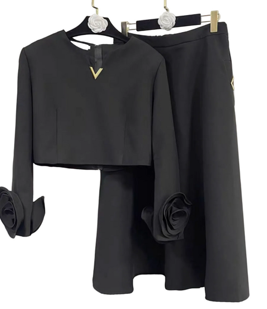 TWOTWINSTYLE V-neck two-piece set