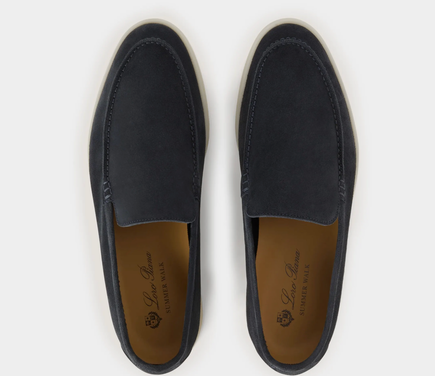 Loro Piana Loafer in Dark Grey Suede