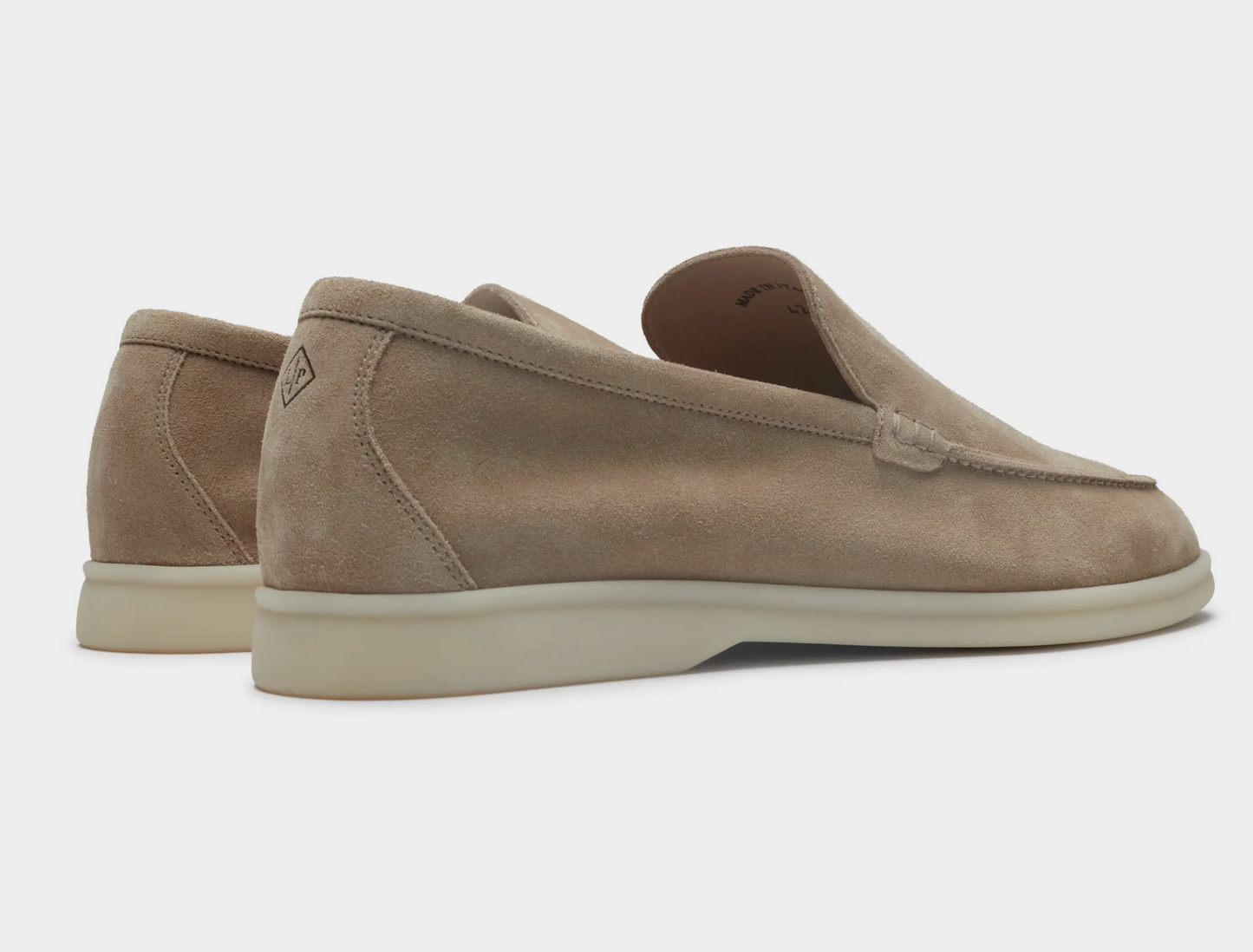 Loro Piana Loafers in light suede.