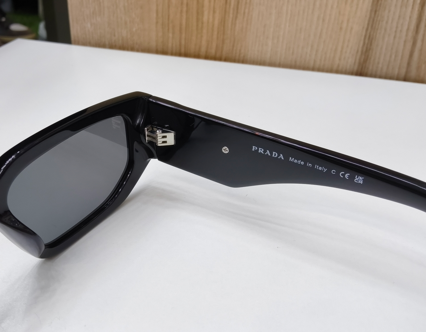 Prada Symbole Rectangle-Frame Sunglasses