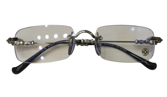 Chrome Hearts "Pills" luxury rimless eyeglasses