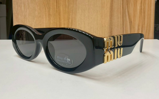 Miu Miu Glimpse Oval MU 11WS Acetate Sunglasses