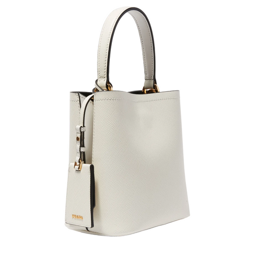 Prada Panier Medium Saffiano Leather Bag