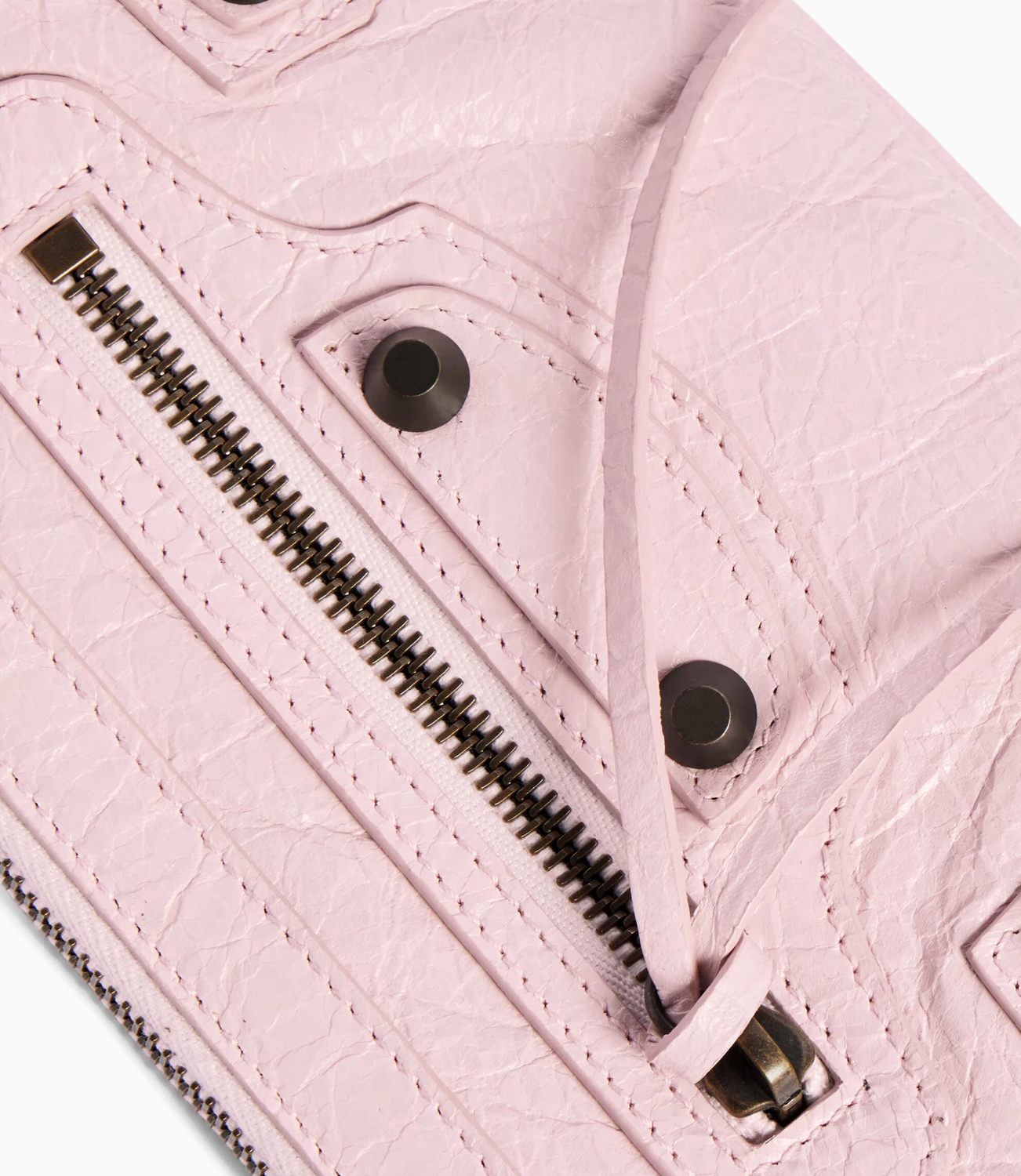 Pink Balenciaga Le City Pouch