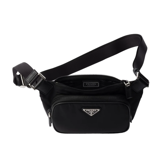 Prada Re-Nylon and Saffiano leather belt bag