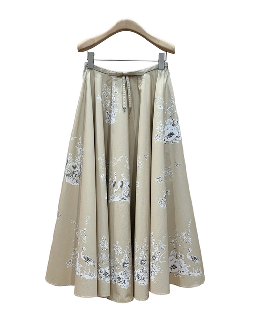Dior Dioriviera Mid-Length Flared Skirt