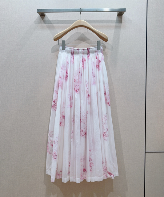 Dior Dioriviera Mid-Length Flared Skirt