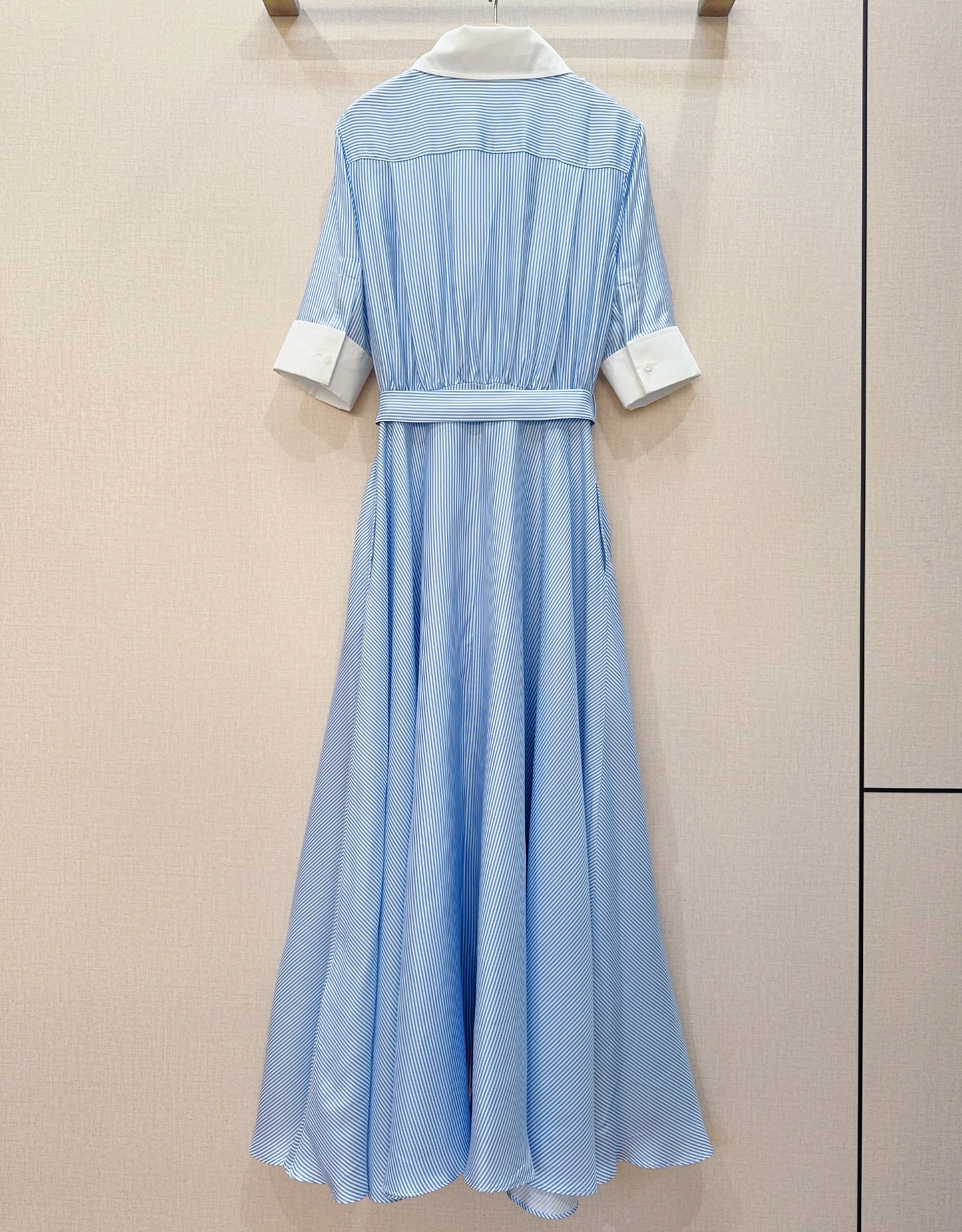 Dior Mid-Length Plastron Shirtdress
