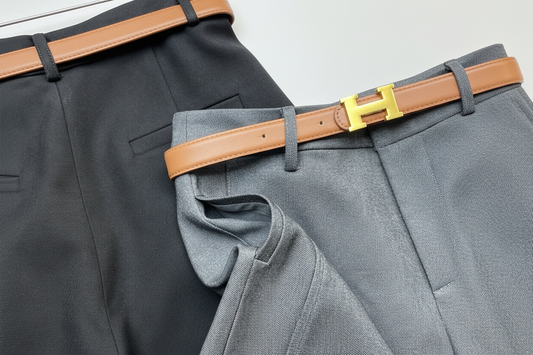 Hermés high-waisted tailored shorts