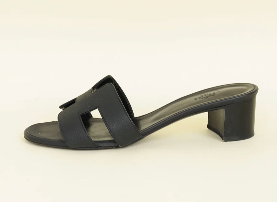Hermès Oasis sandals (Black)