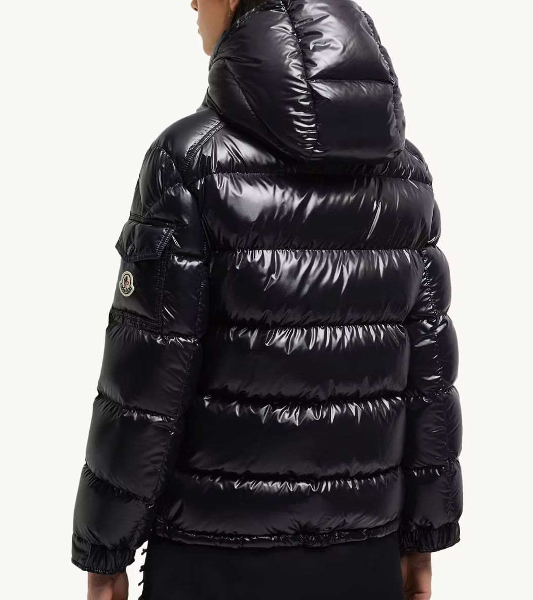 Maire Hooded Short Down Jacket