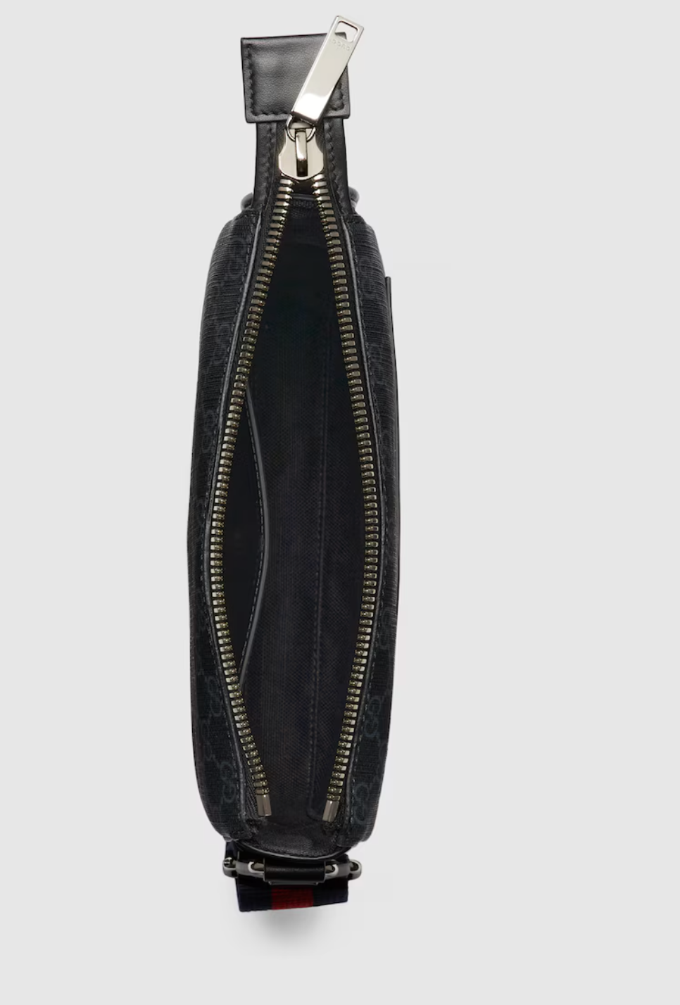 GG Black small messenger bag