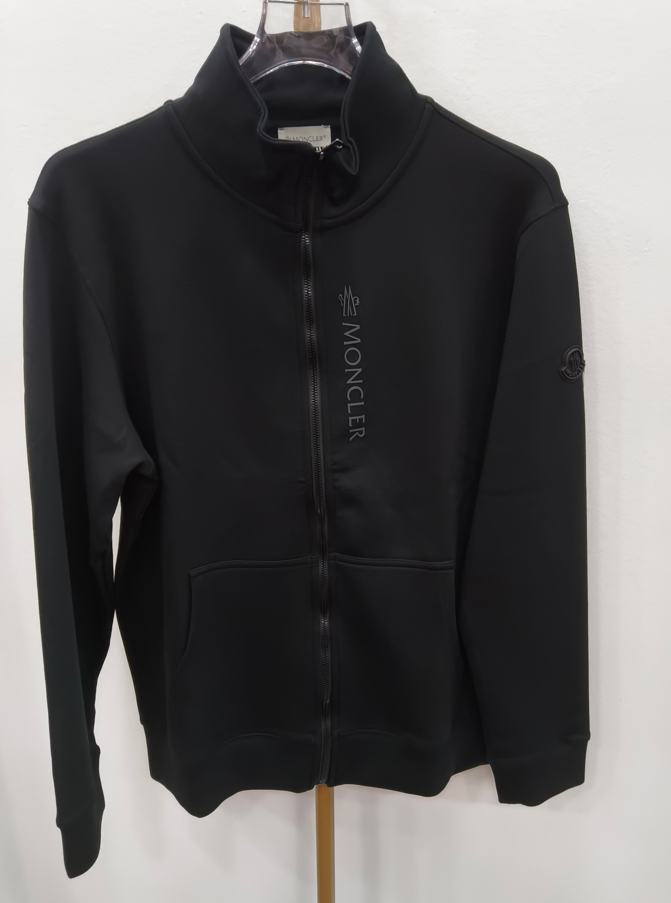 Moncler cotton zip-up sweatshirt