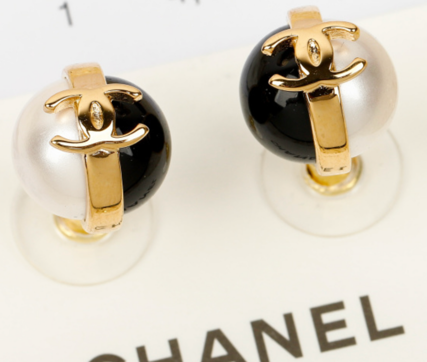 Chanel Pendant Stud Earrings