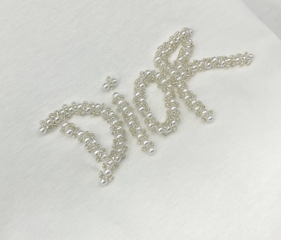 Dior Pearl-Embellished T-shirt