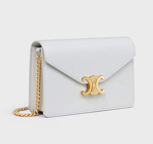 Celine MARGO wallet with chain strap