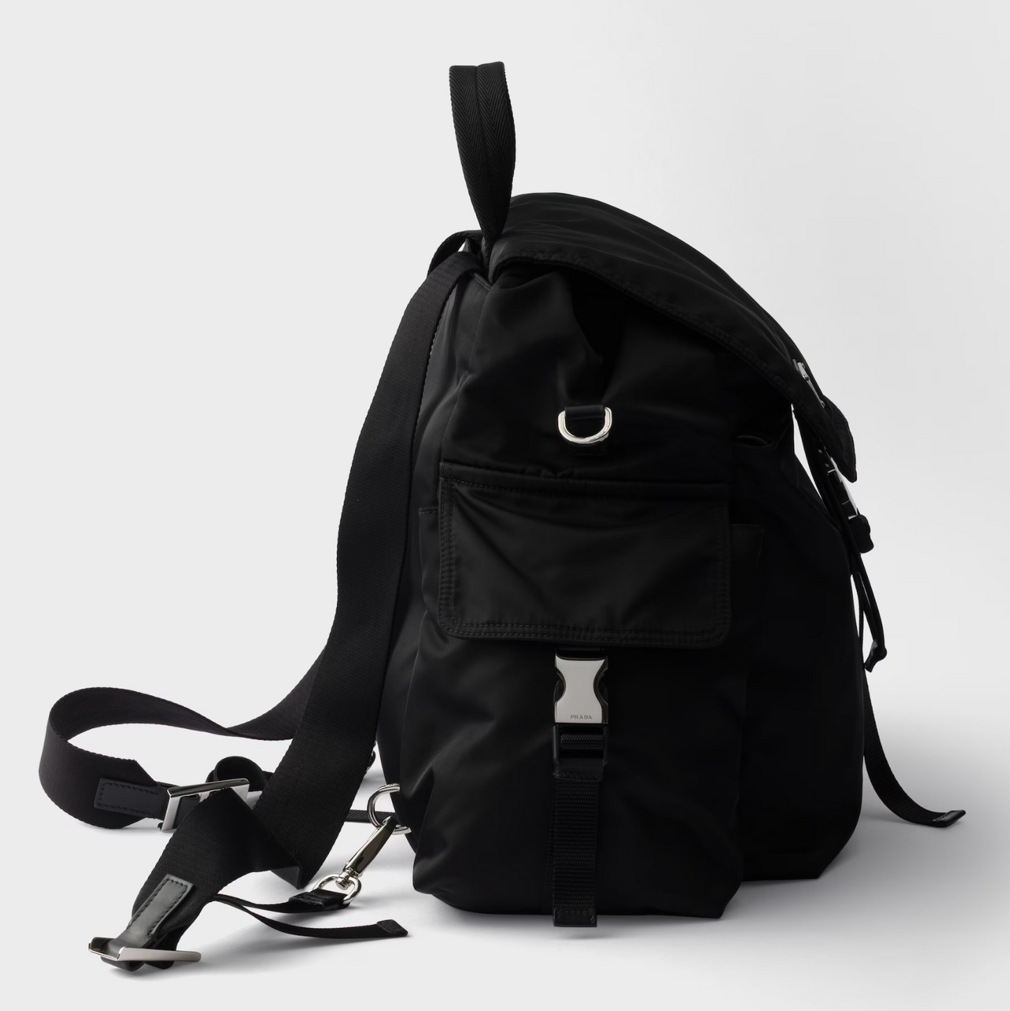 Prada Explore Re-Nylon and leather backpack