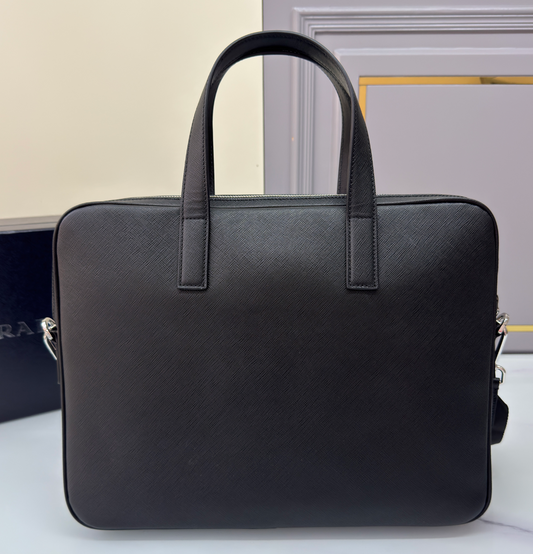 Prada Saffiano Leather Briefcase