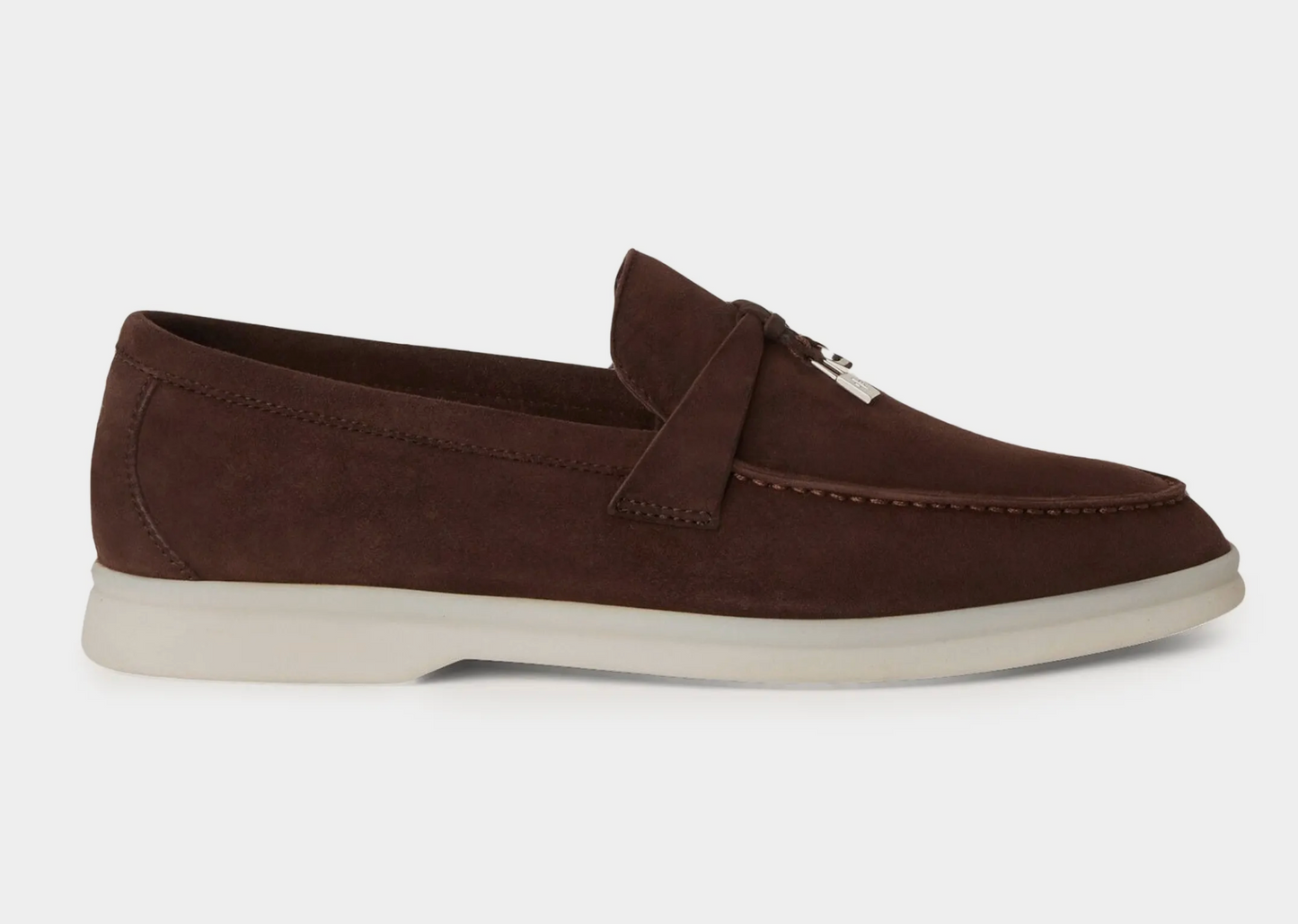 Loro Piana Loafer Suede Chocolate