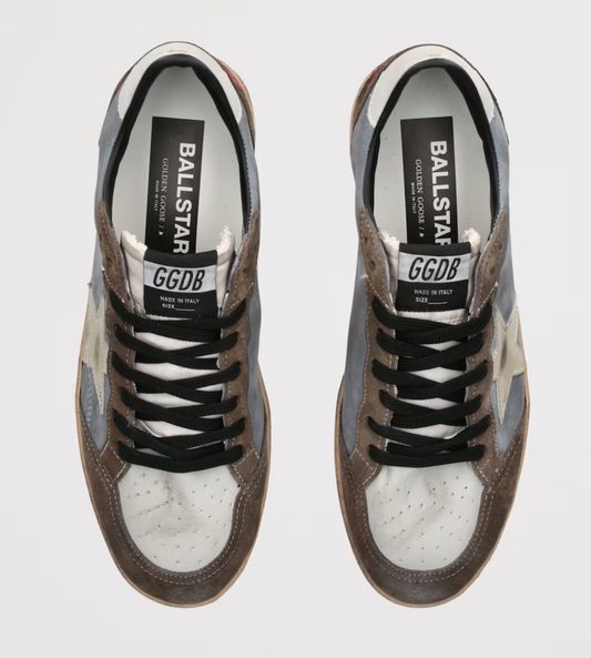 Golden Goose Ball Star Denim Blue Colour Sneakers