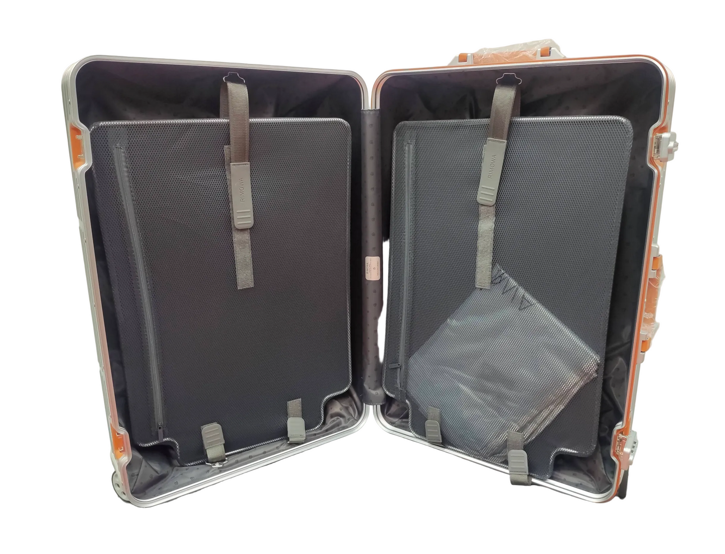 Rimowa Aluminum Brown Leather Handles 31inch