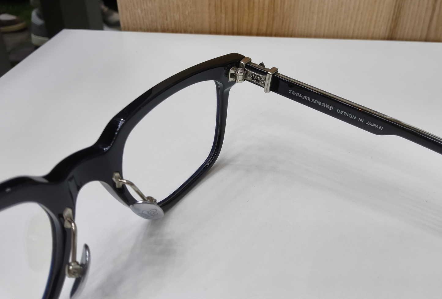 Chrome Hearts square eyeglasses