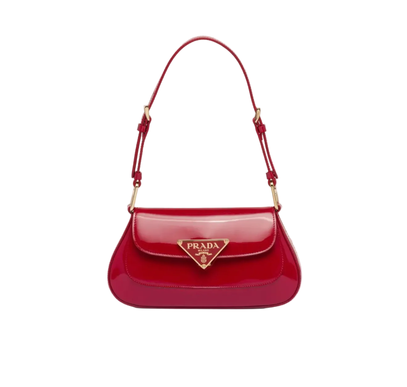 Prada Patent Leather Shoulder Bag