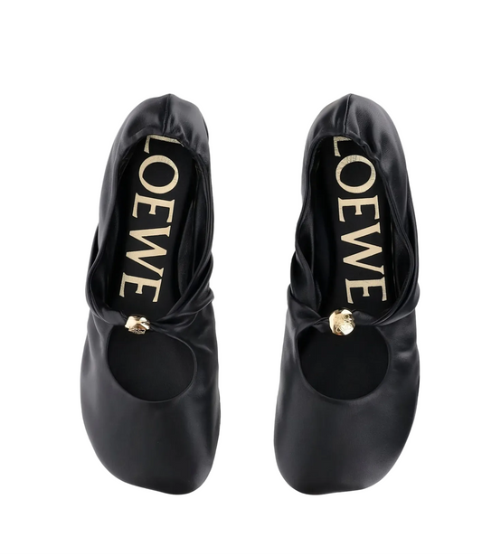 Loewe Pebble Soft ballerina flats